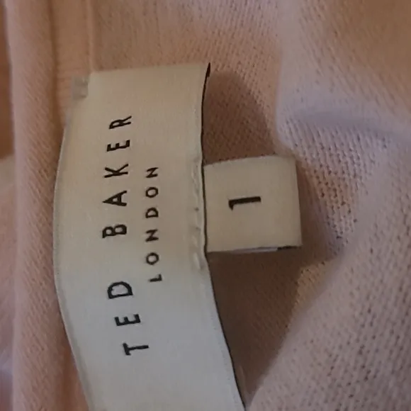 TED BAKER MULTI COLORED Cropped Style Lightweight Sweater NWOT Size 1 Small XS