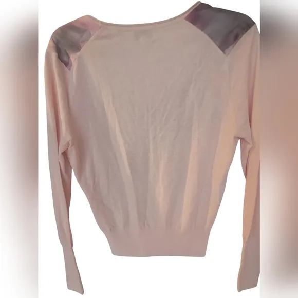 TED BAKER MULTI COLORED Cropped Style Lightweight Sweater NWOT Size 1 Small XS