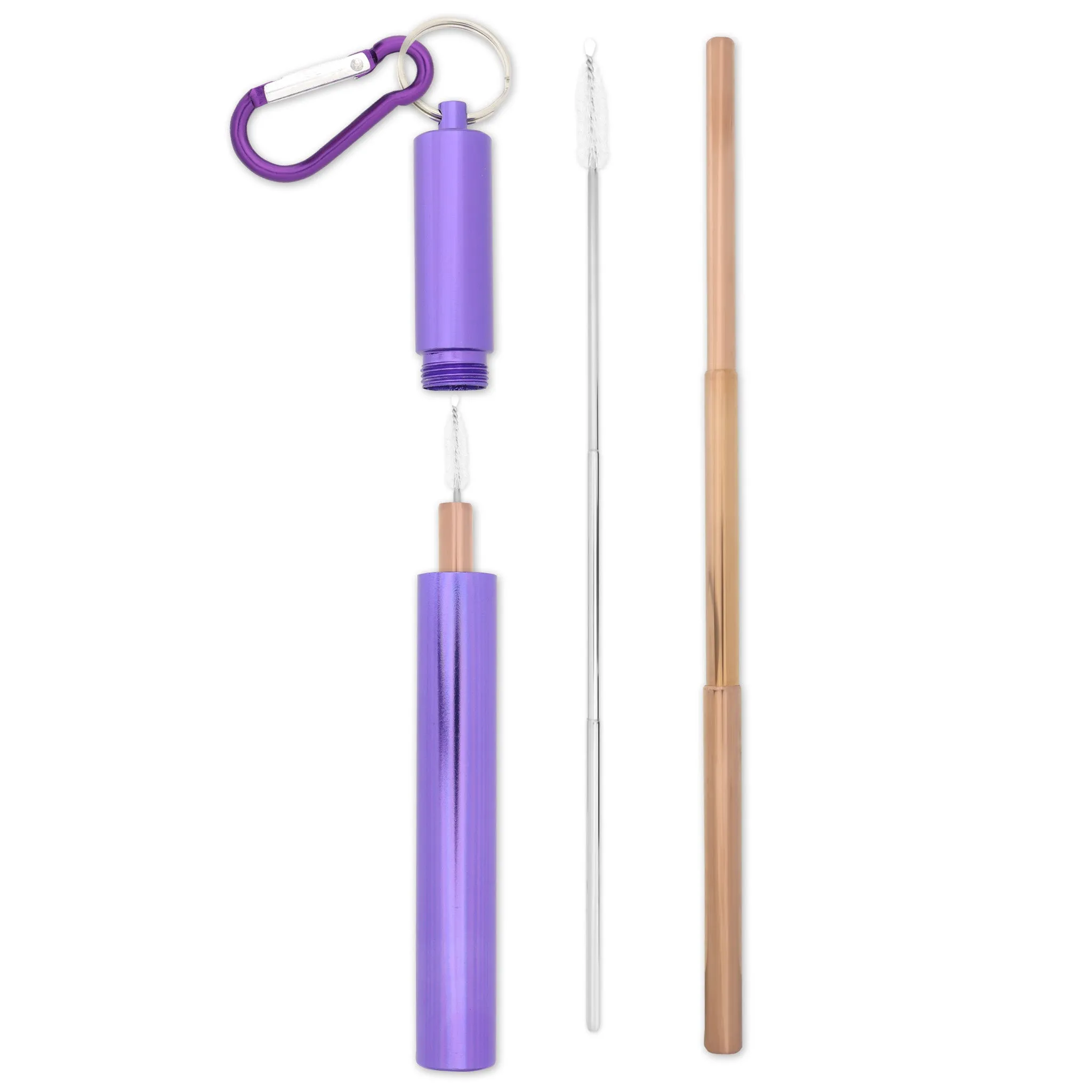 Telescopic Straw (Purple)