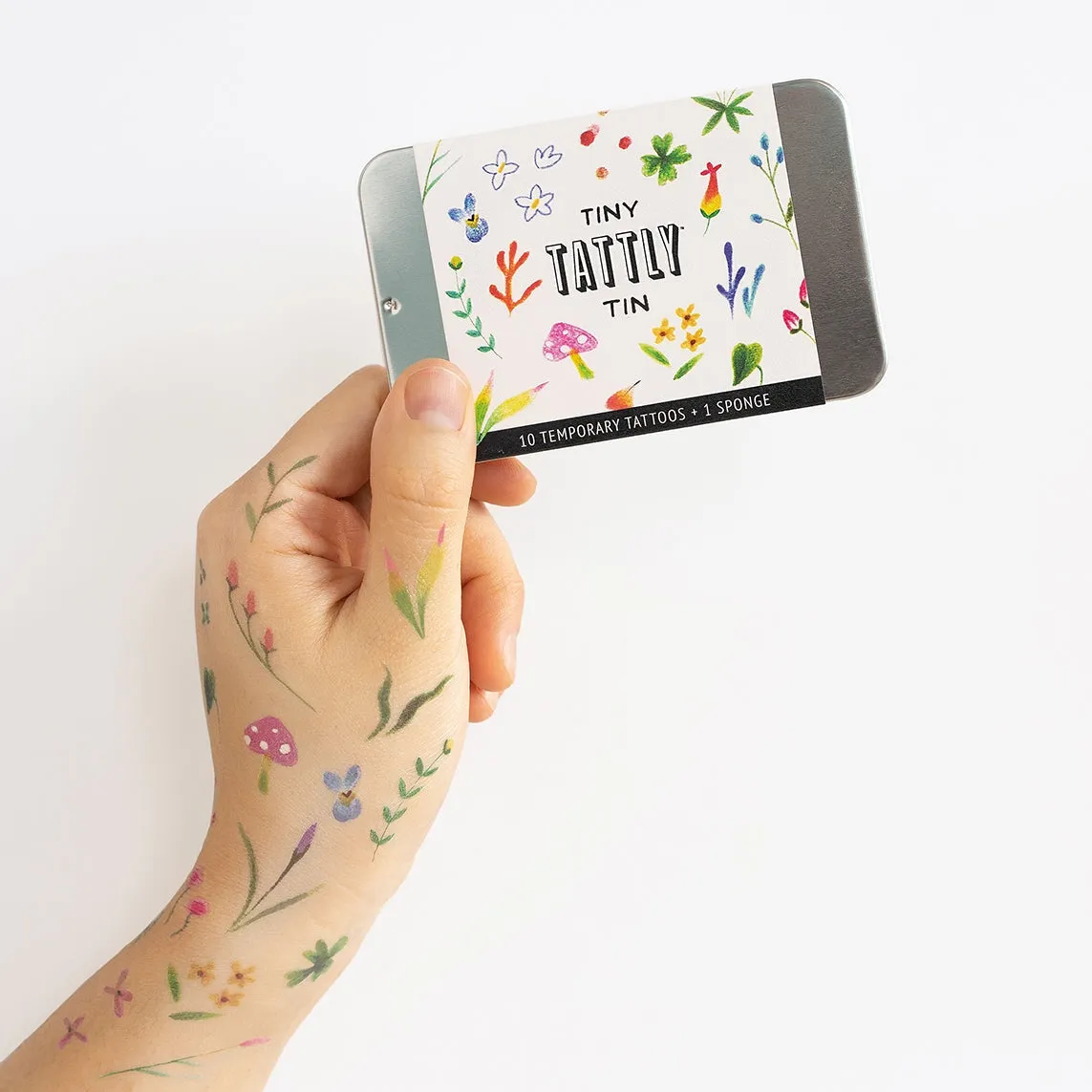 Temporary Tattoos Tin