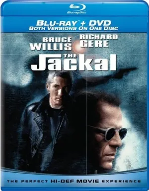 The Jackal Blu-Ray   DVD Both Versions On One Disc (Free Shipping)