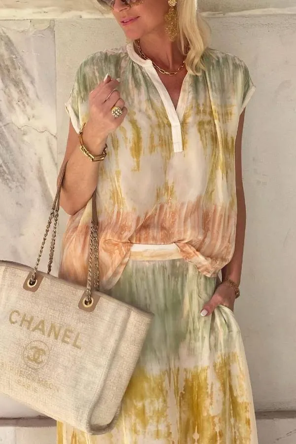 Tie-dye Cozy Vacation Set