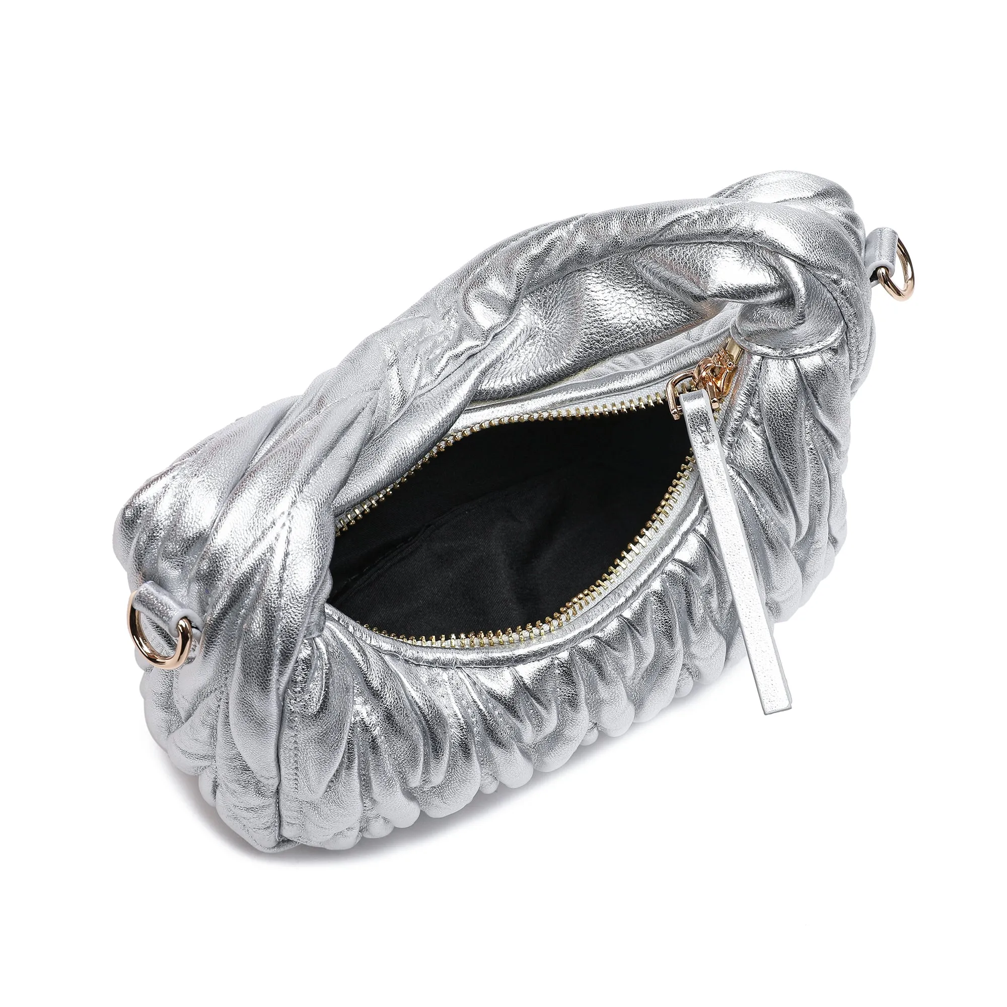 Tiffany & Fred Quilted Sheepskin Leather Crossbody