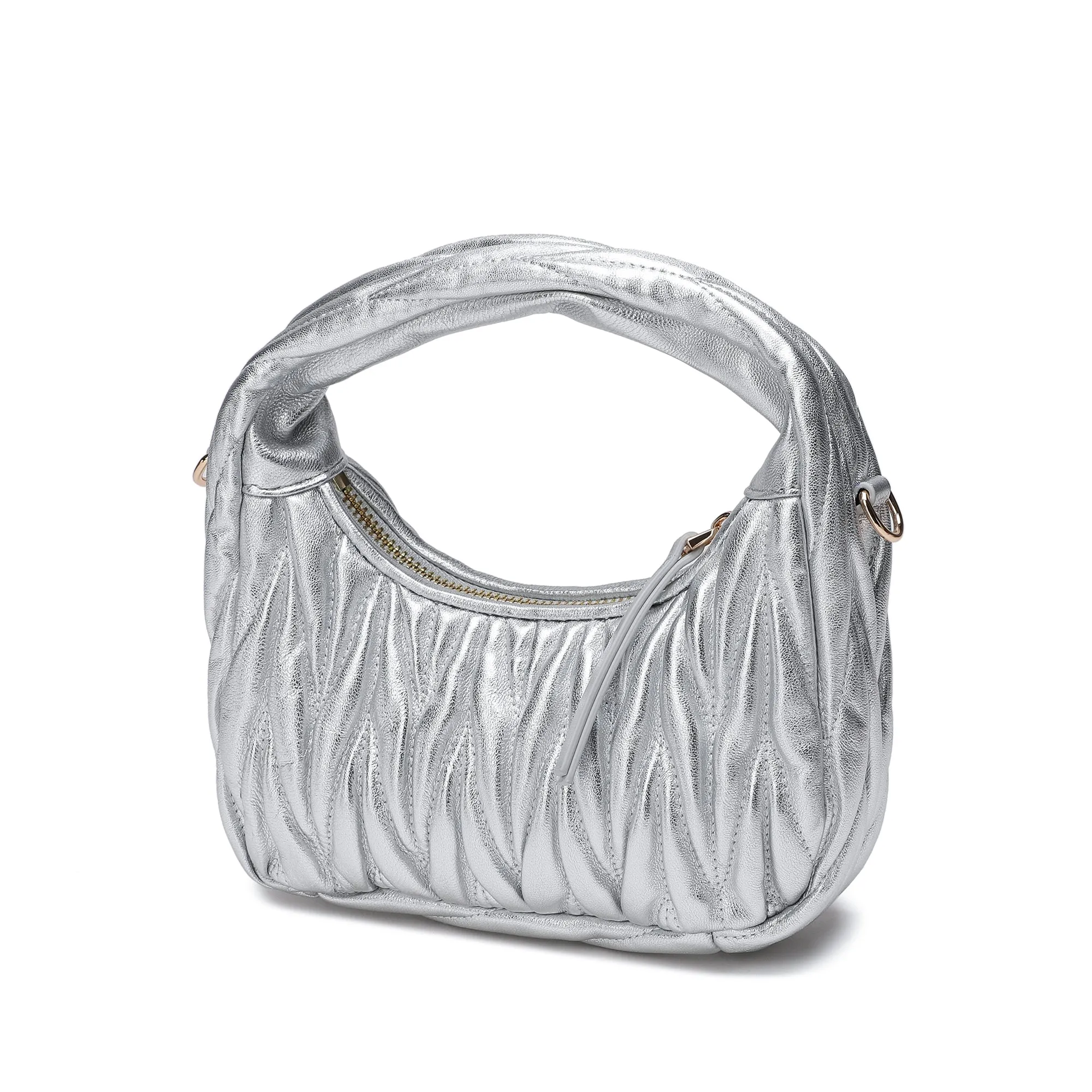 Tiffany & Fred Quilted Sheepskin Leather Crossbody