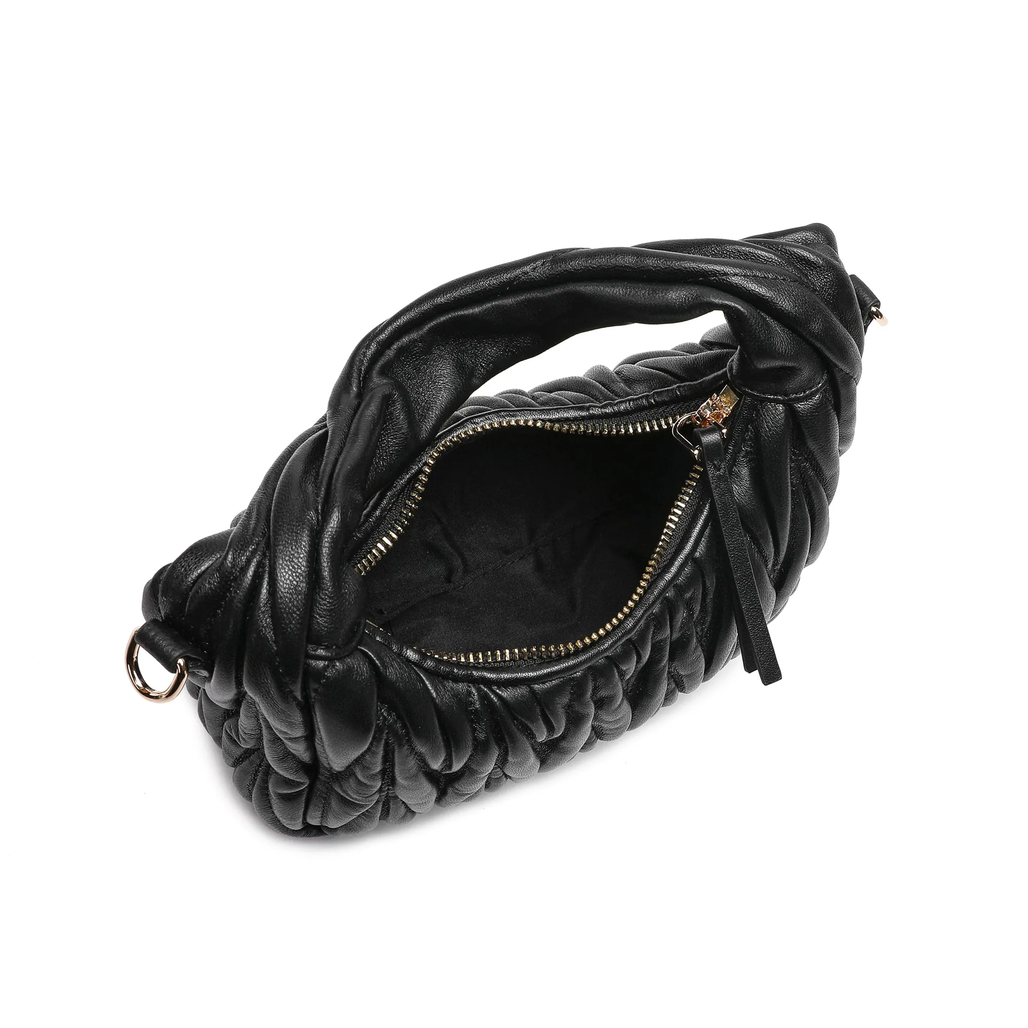 Tiffany & Fred Quilted Sheepskin Leather Crossbody