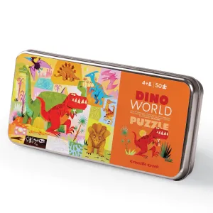 Tin Puzzle - 50 pieces - Dino World - 4 