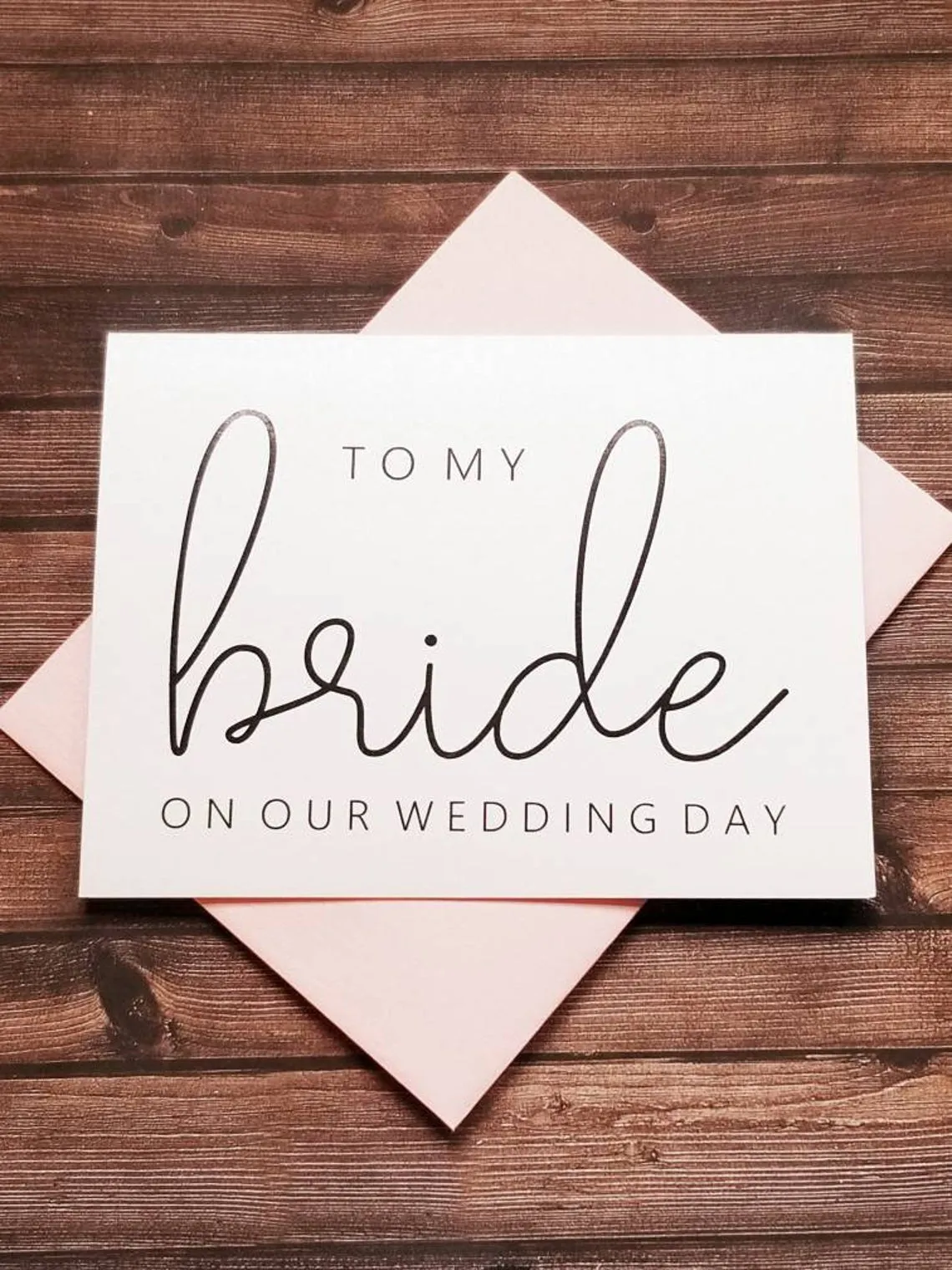 To My Bride
