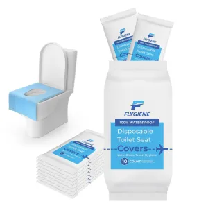 Toilet Seat Covers Disposable | 10 Count (1 Pack of 10)