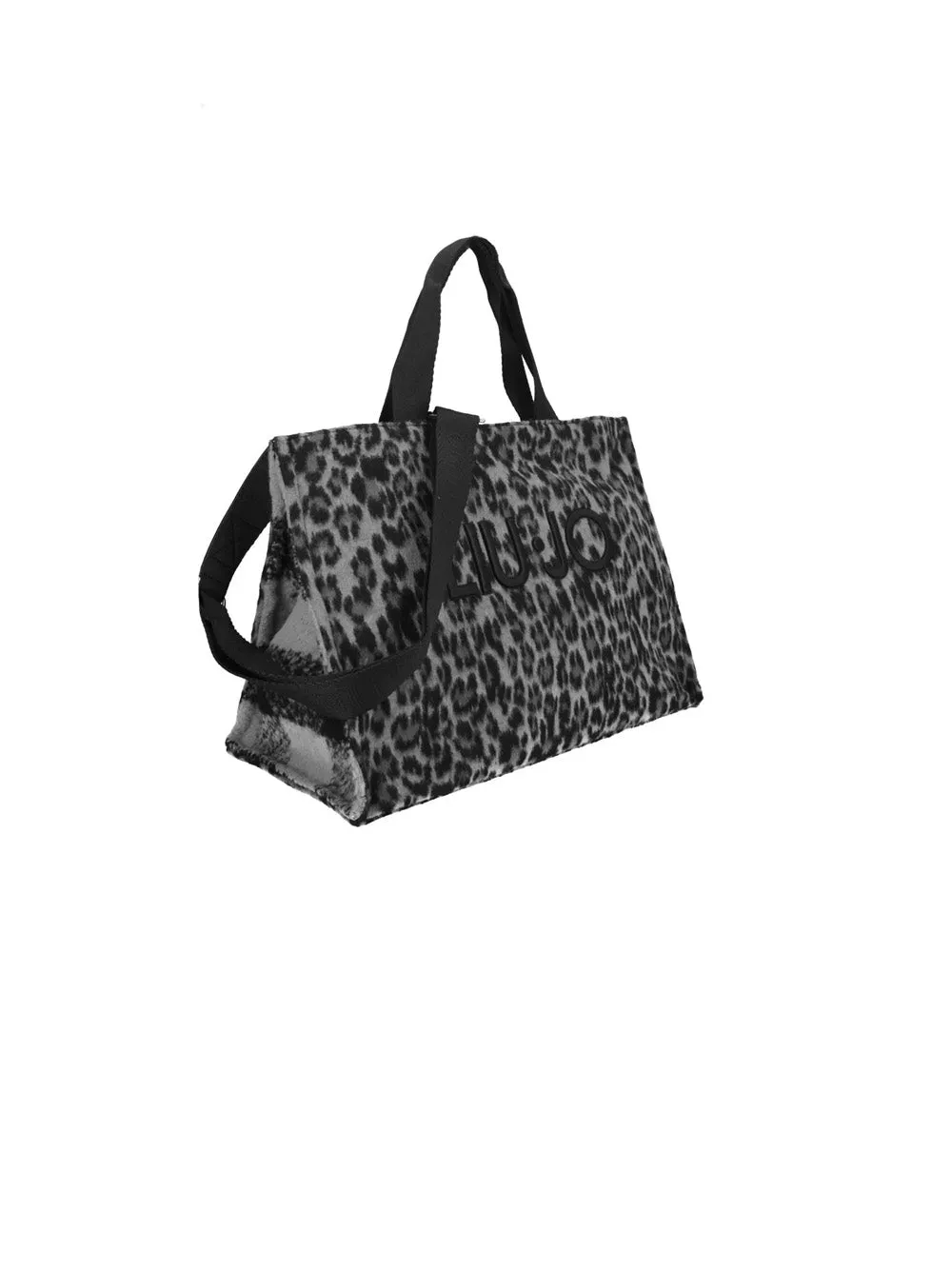 Tote L - Black Animalier
