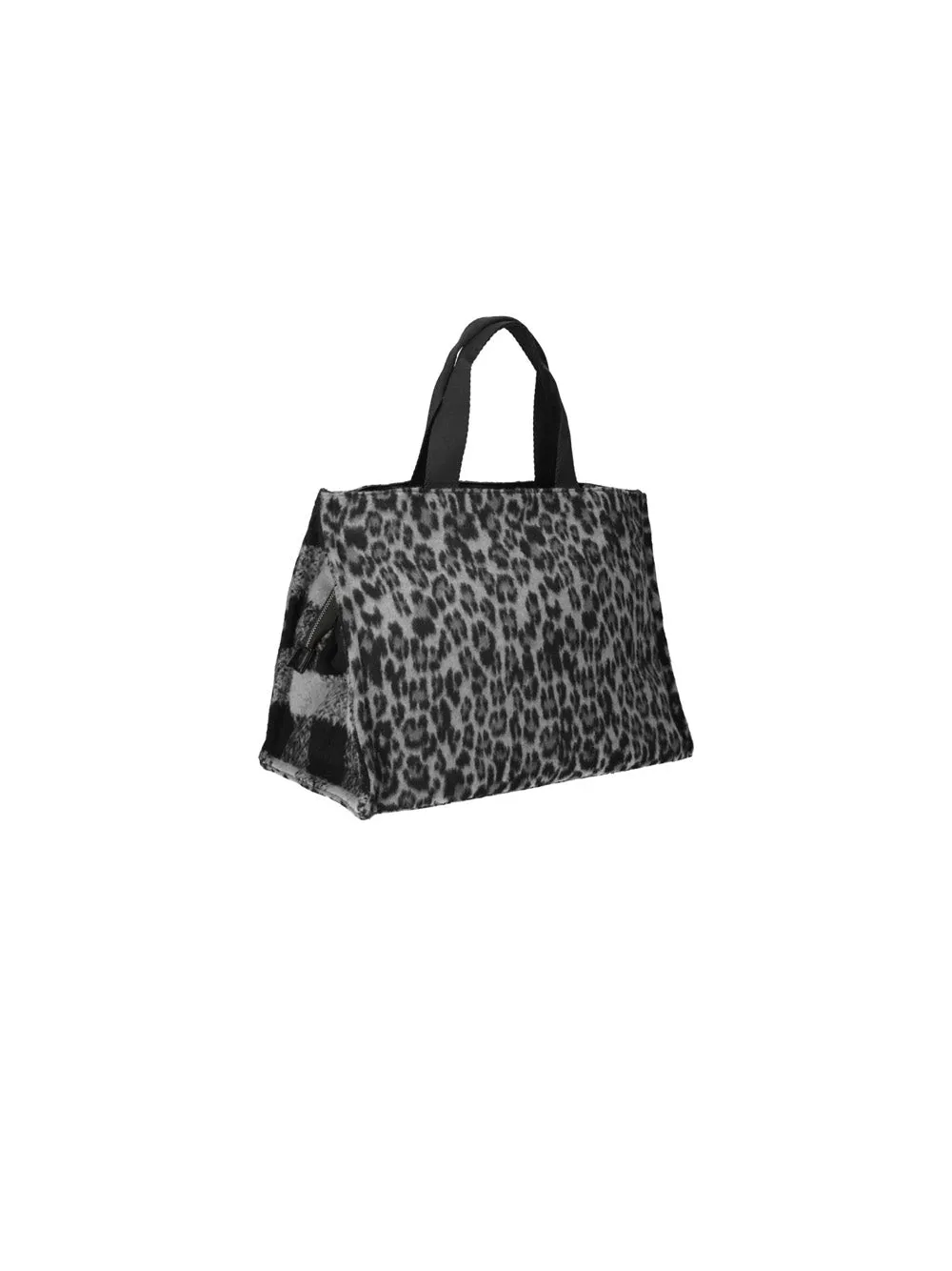 Tote L - Black Animalier