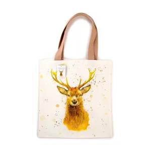 Tote Shopping Bag - Jan Pashley Stag