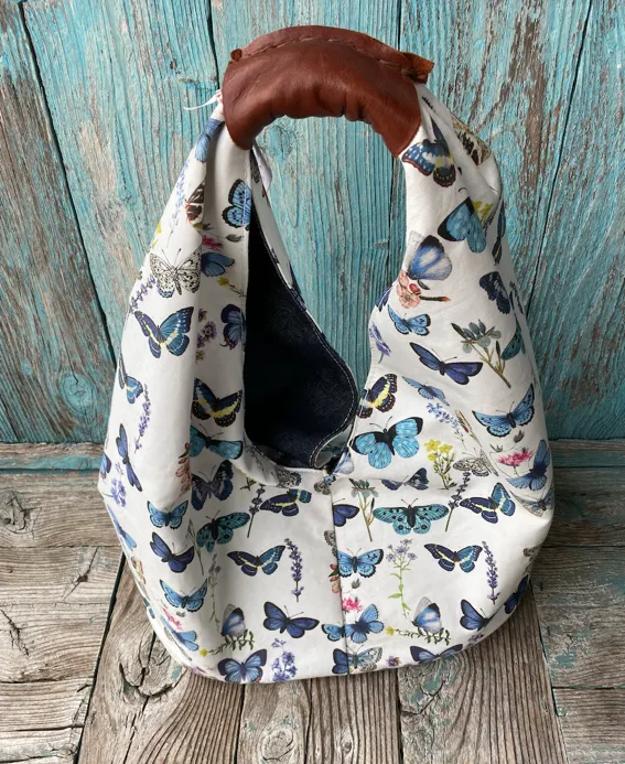 Totem Salvaged Custom Butterfly Boho Purse Bag