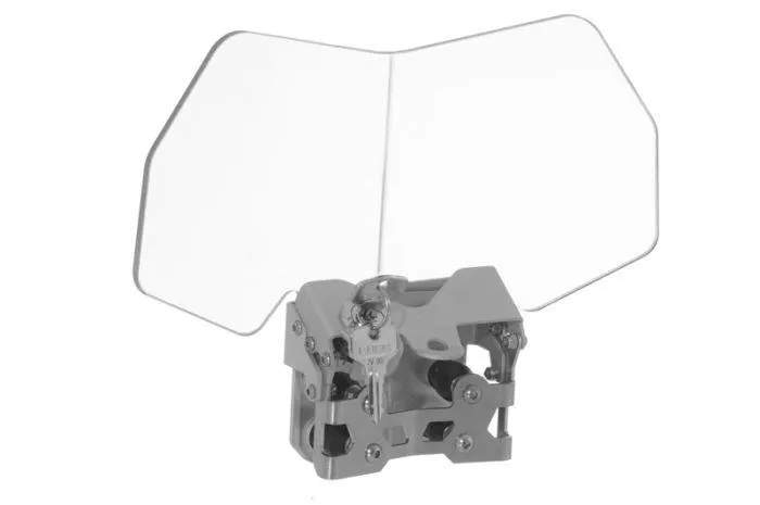 Touratech windscherm spoiler met slot en sleutel