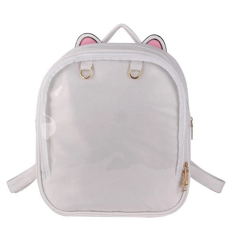 Transparent Front Neko Backpack SD00373