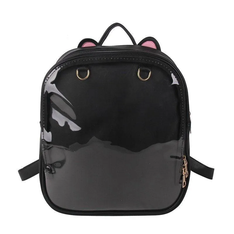 Transparent Front Neko Backpack SD00373