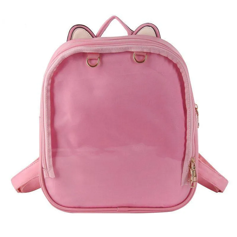 Transparent Front Neko Backpack SD00373