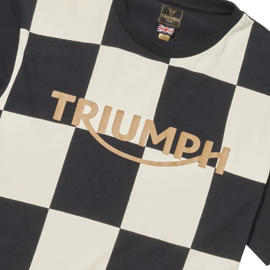 Triumph Cullen T-Shirt - Black/Bone