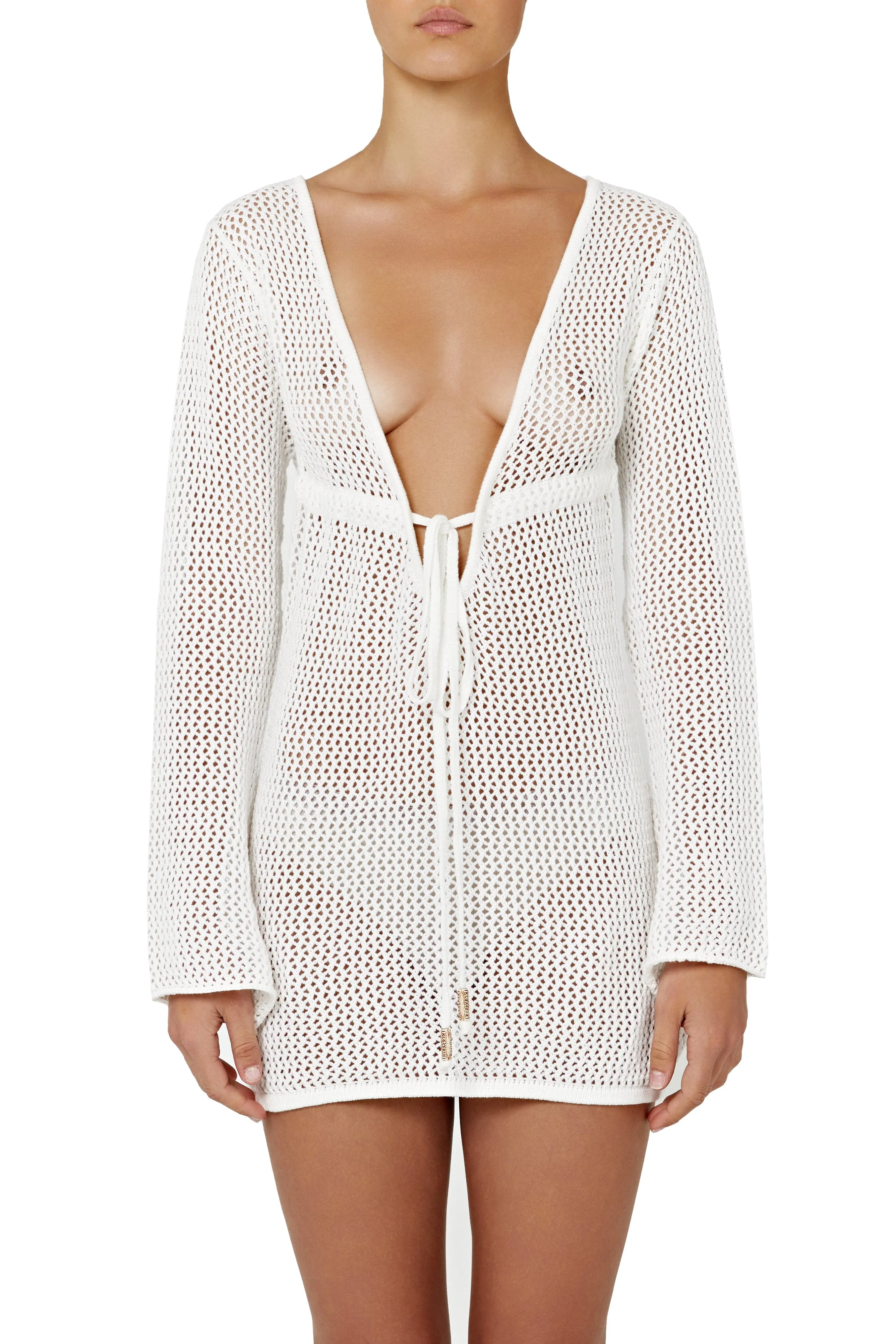 TROPEZ dress- off white