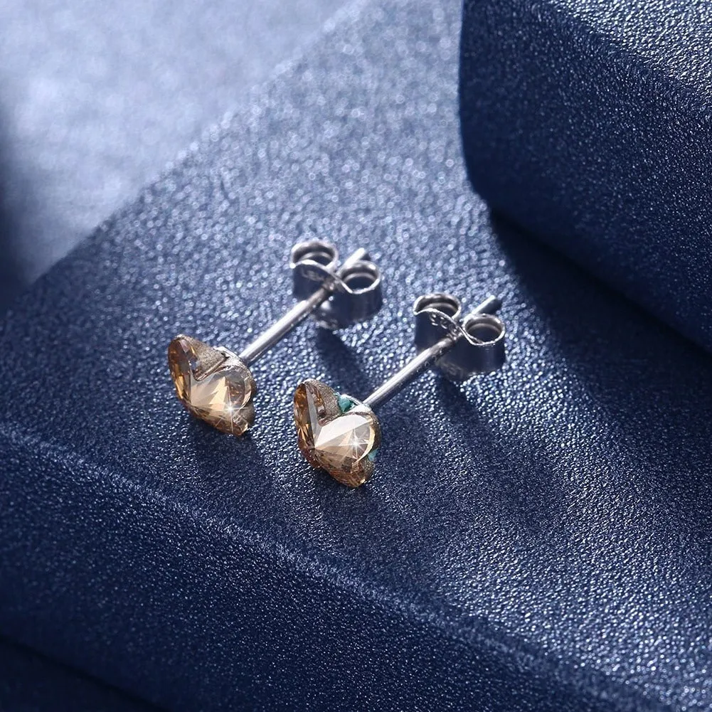 Twinkle Butterfly Crystal Earrings