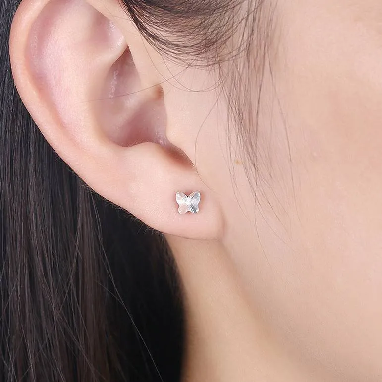 Twinkle Butterfly Crystal Earrings