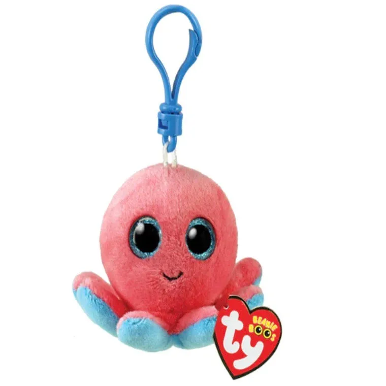 Ty Beanie Boos™ Sheldon the Octopus Clip