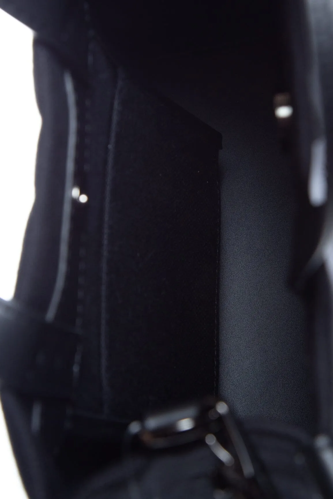 Valentino Black Ecolab Mini Cabas Shopper Tote