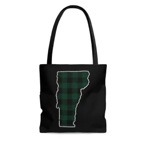 Vermont Plaid Tote Bag