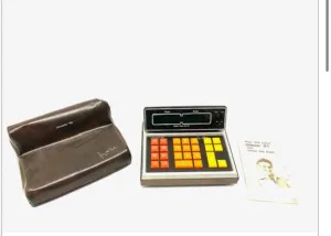 Vintage 1977 Jimmy the Greek Ultrasonic Blackjack Game with Dust Cover & Booklet
