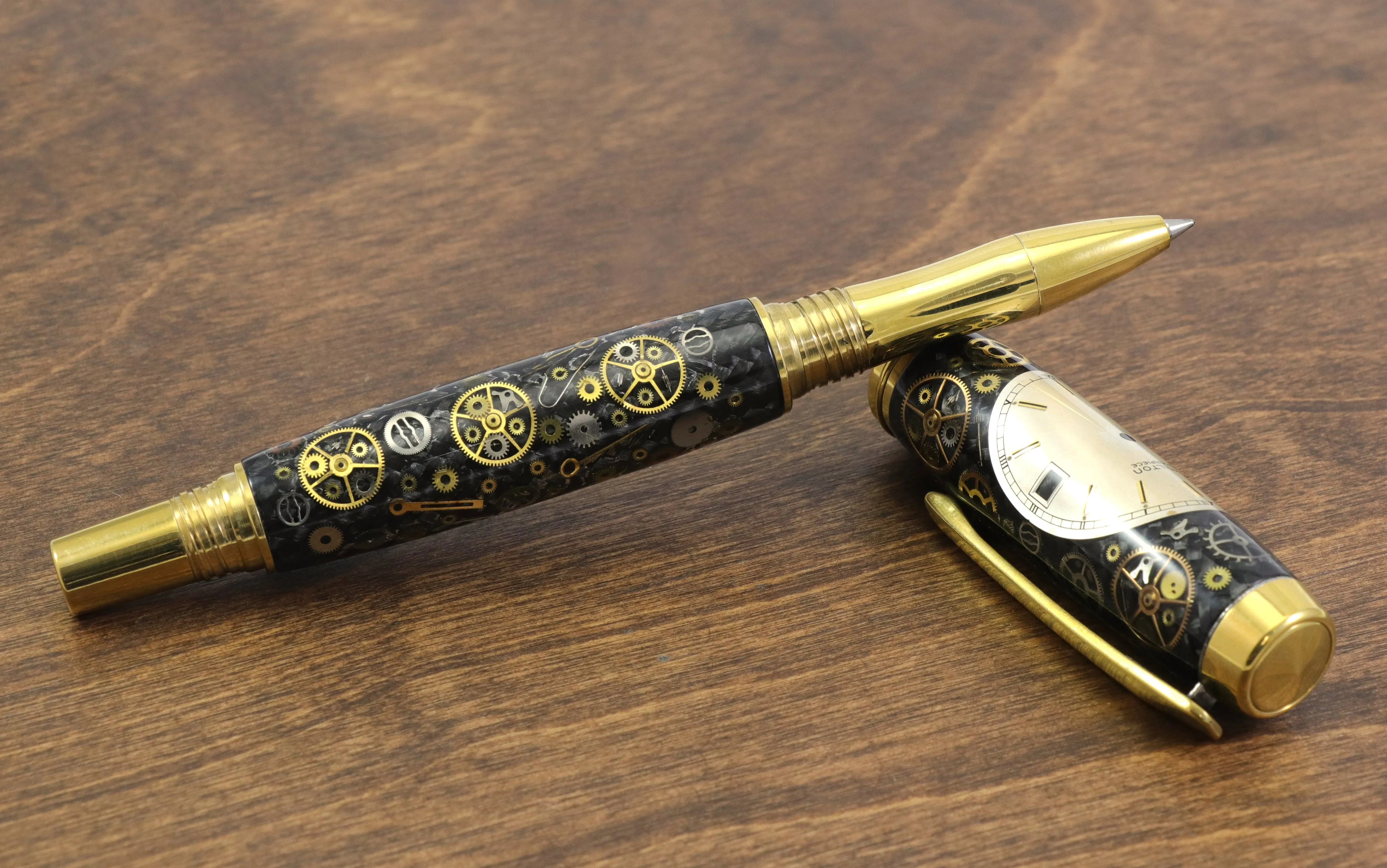 Vintage Hamilton Watch Movement Pen