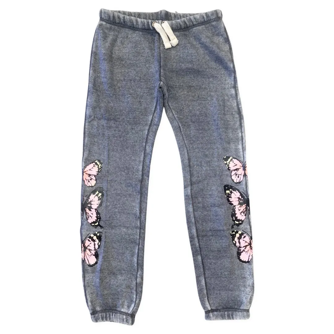 Vintage Havana Butterfly Burnout Sweatpants