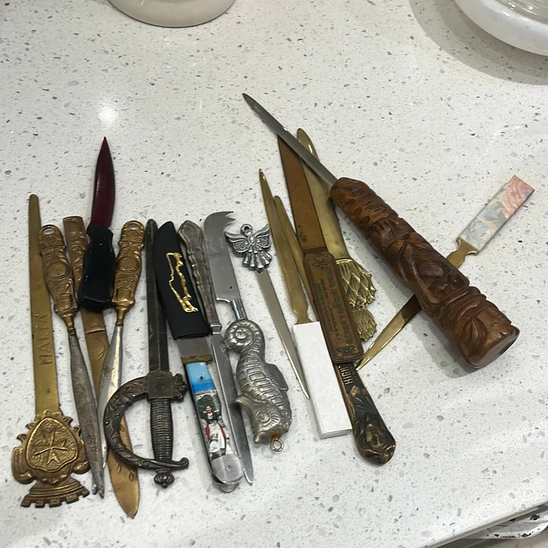 Vintage Letter Openers