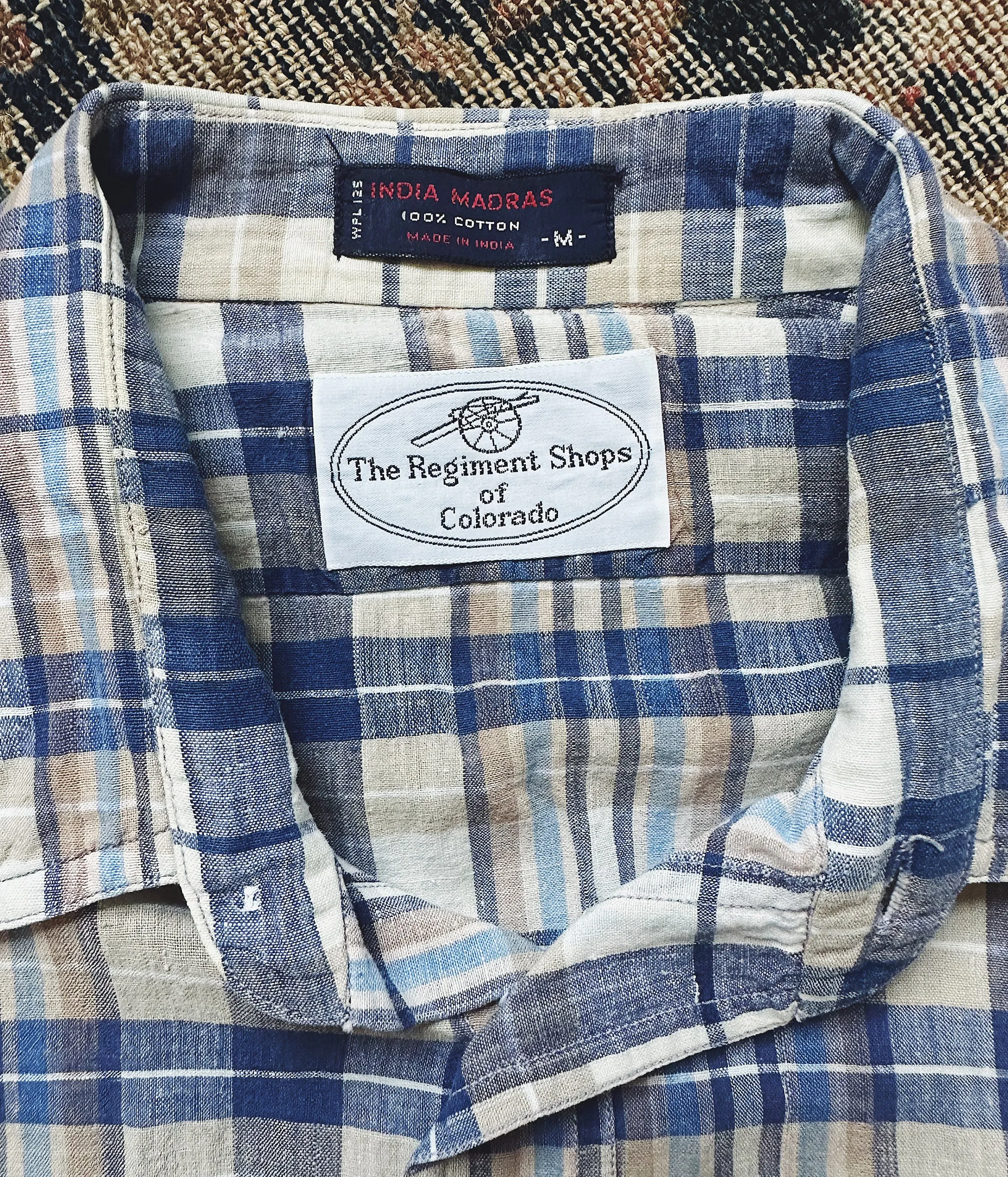 Vintage Madras Shirt