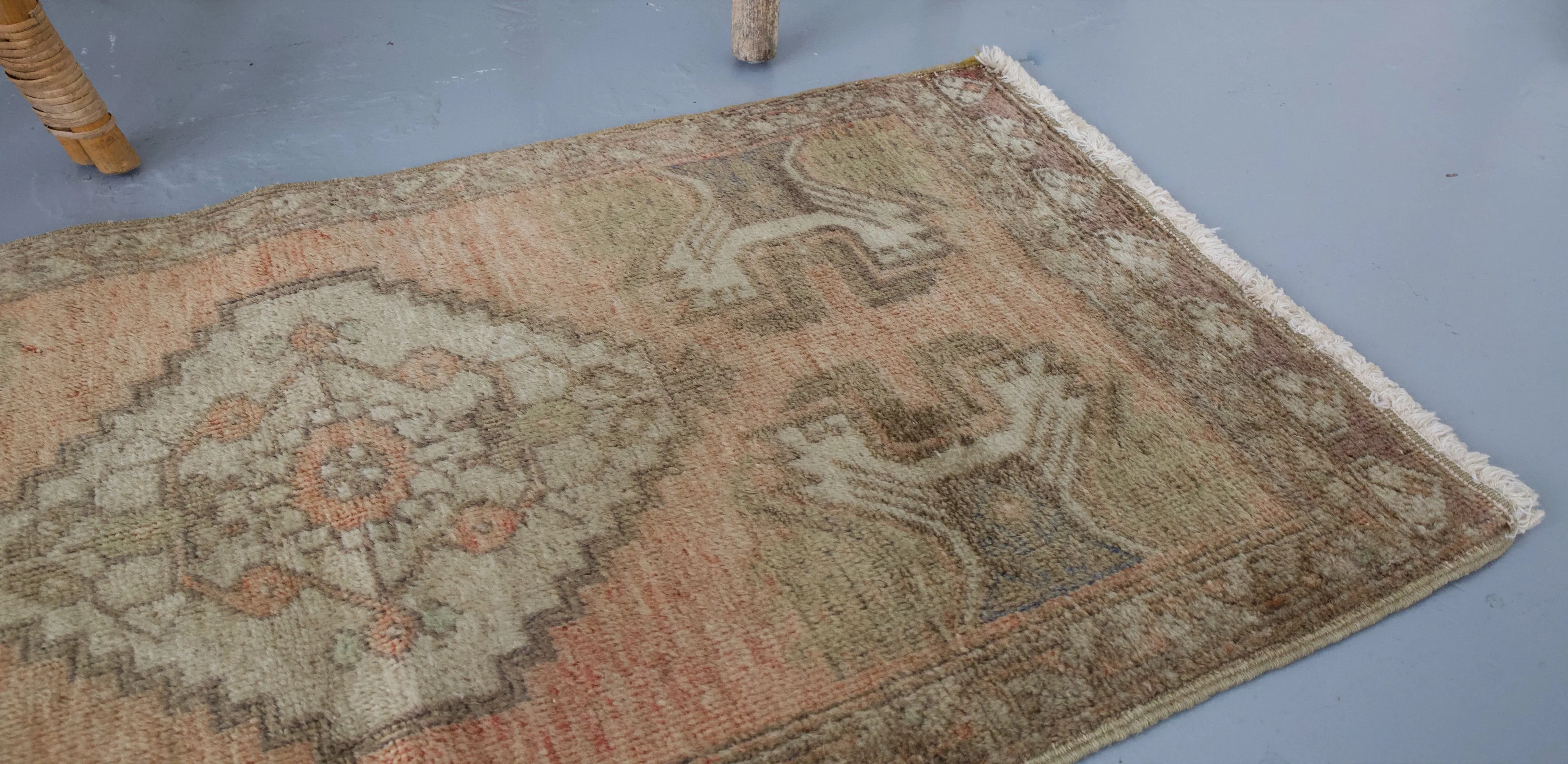 Vintage Mini Turkish Rug