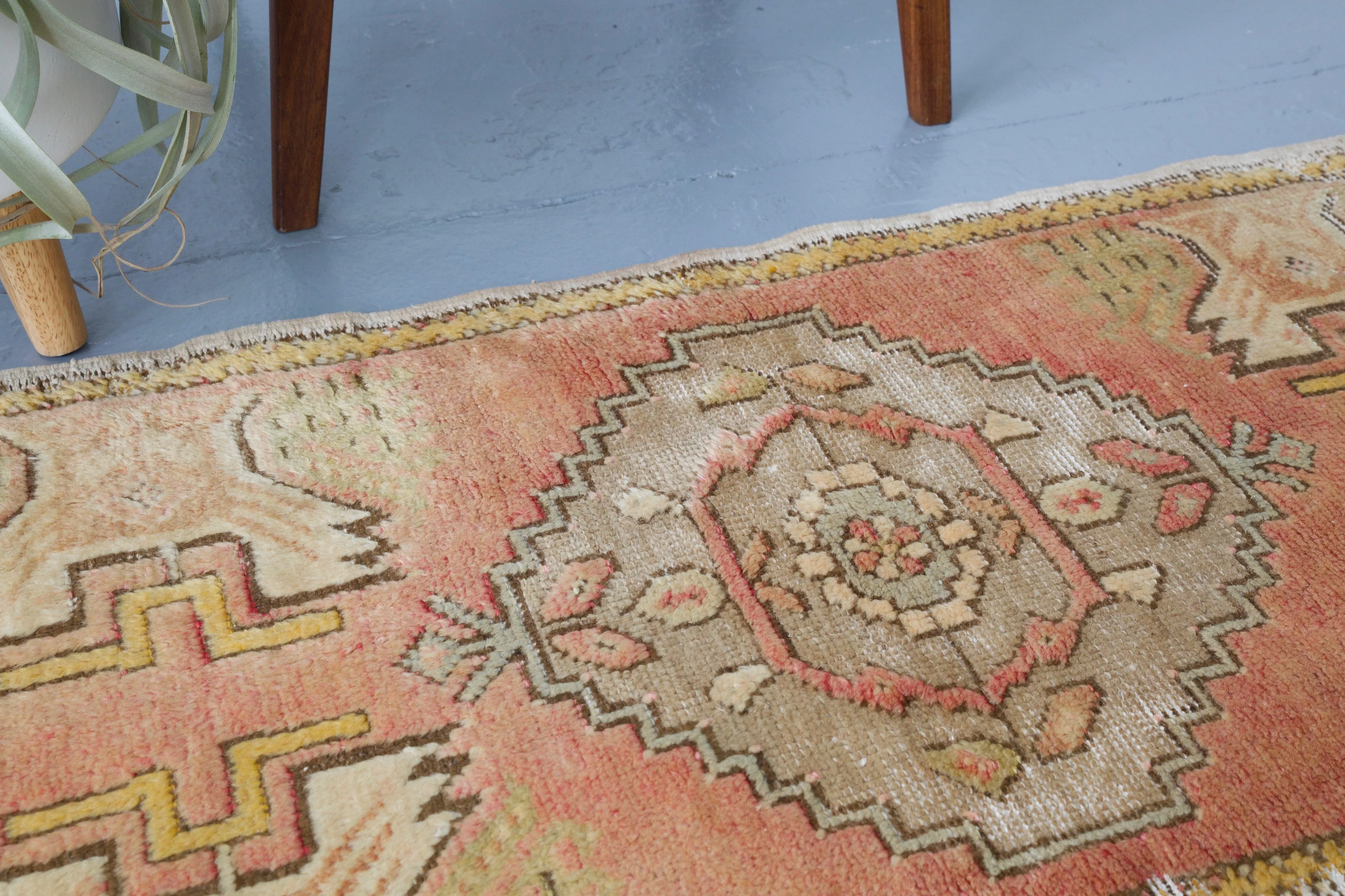 Vintage Mini Turkish Rug