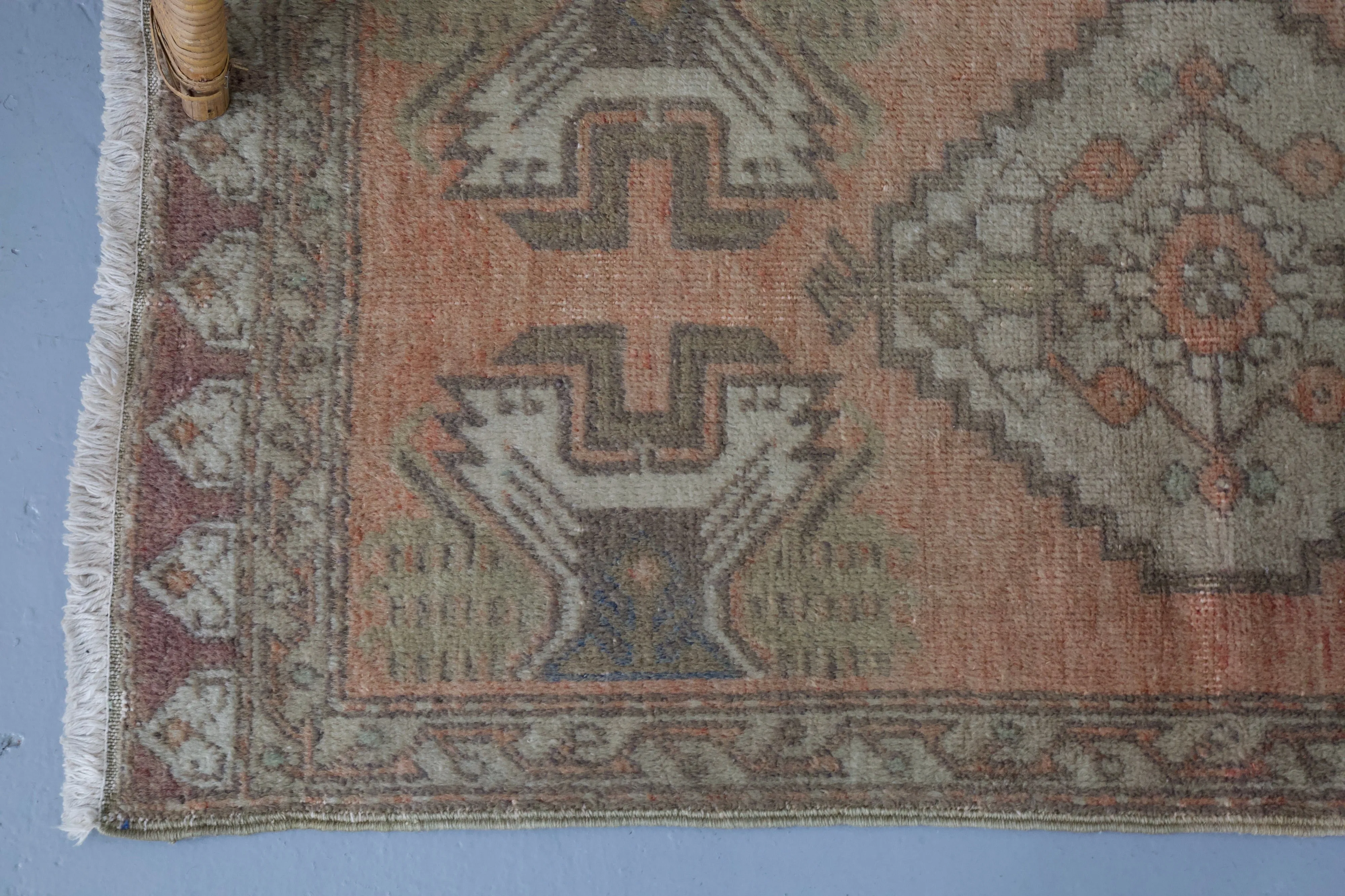 Vintage Mini Turkish Rug