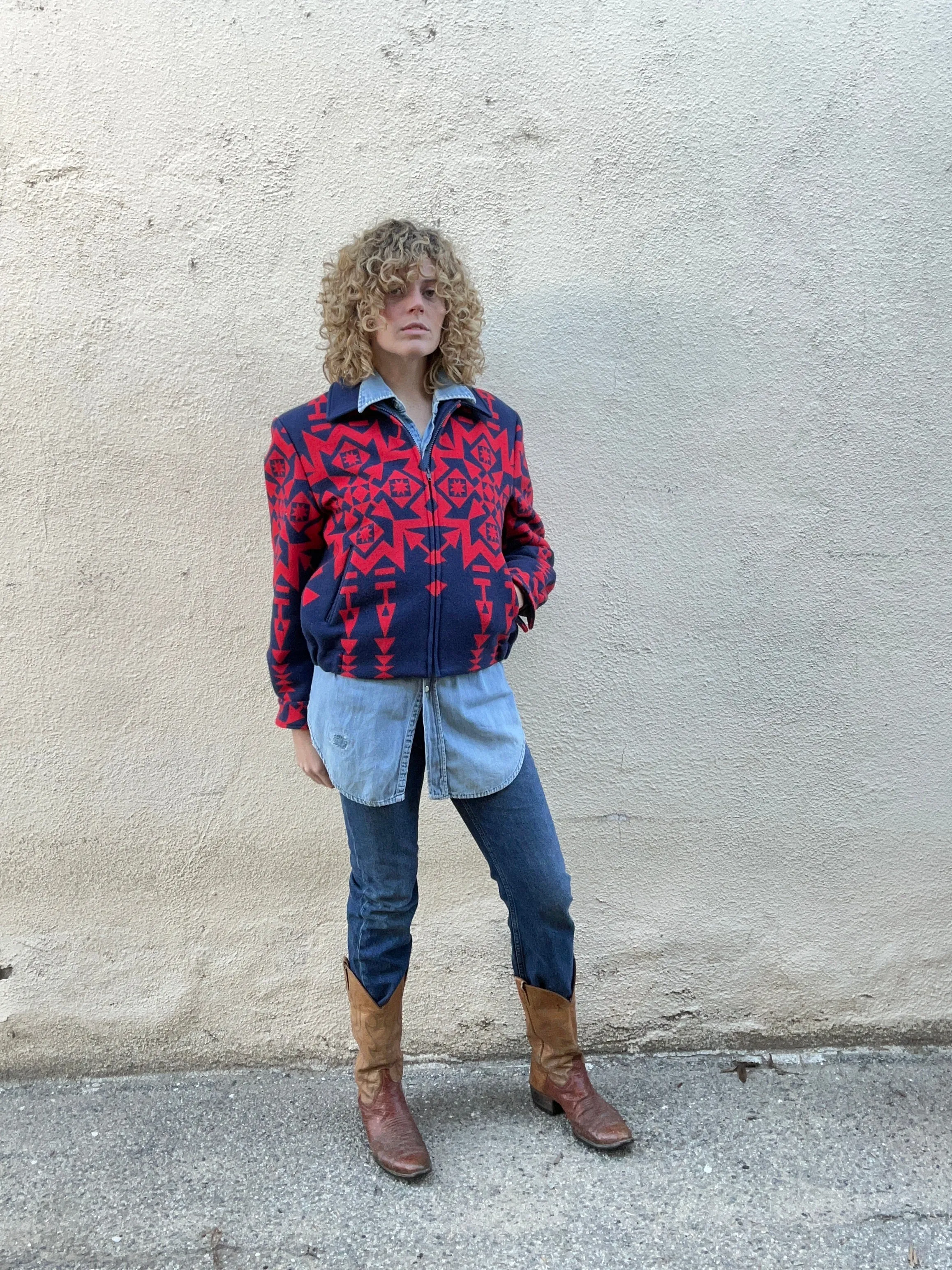 Vintage Pendleton Blanket Coat
