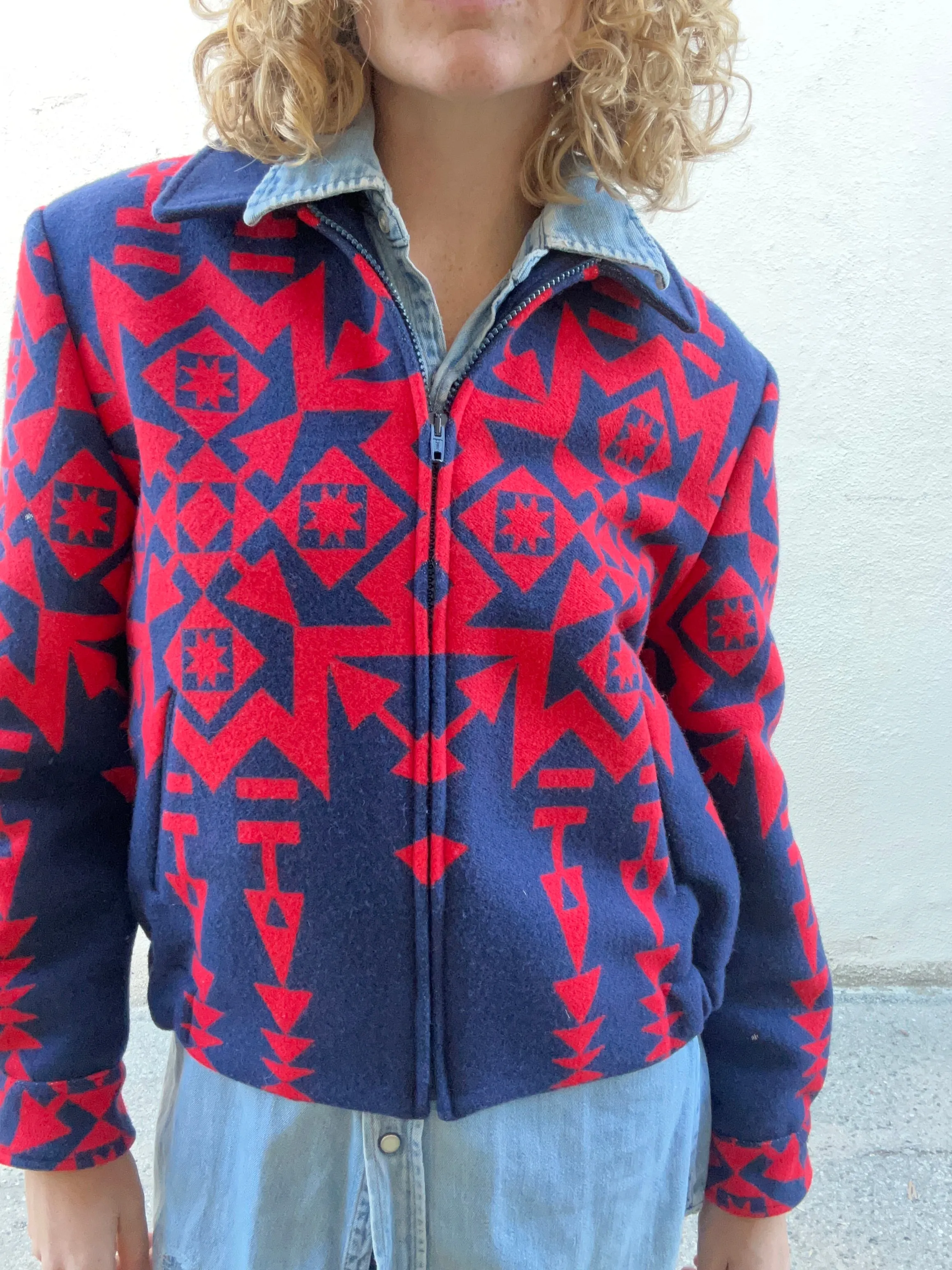 Vintage Pendleton Blanket Coat