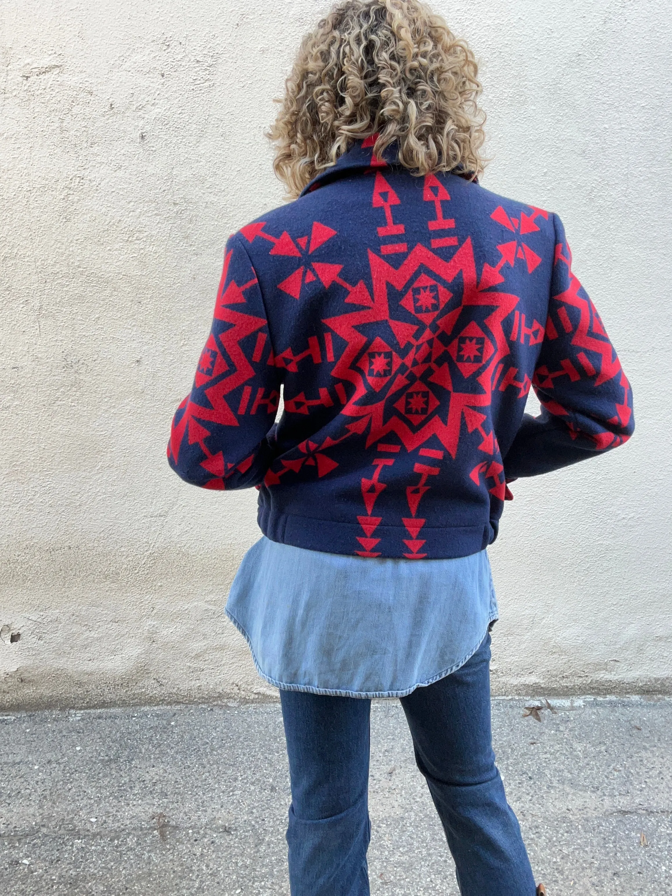 Vintage Pendleton Blanket Coat