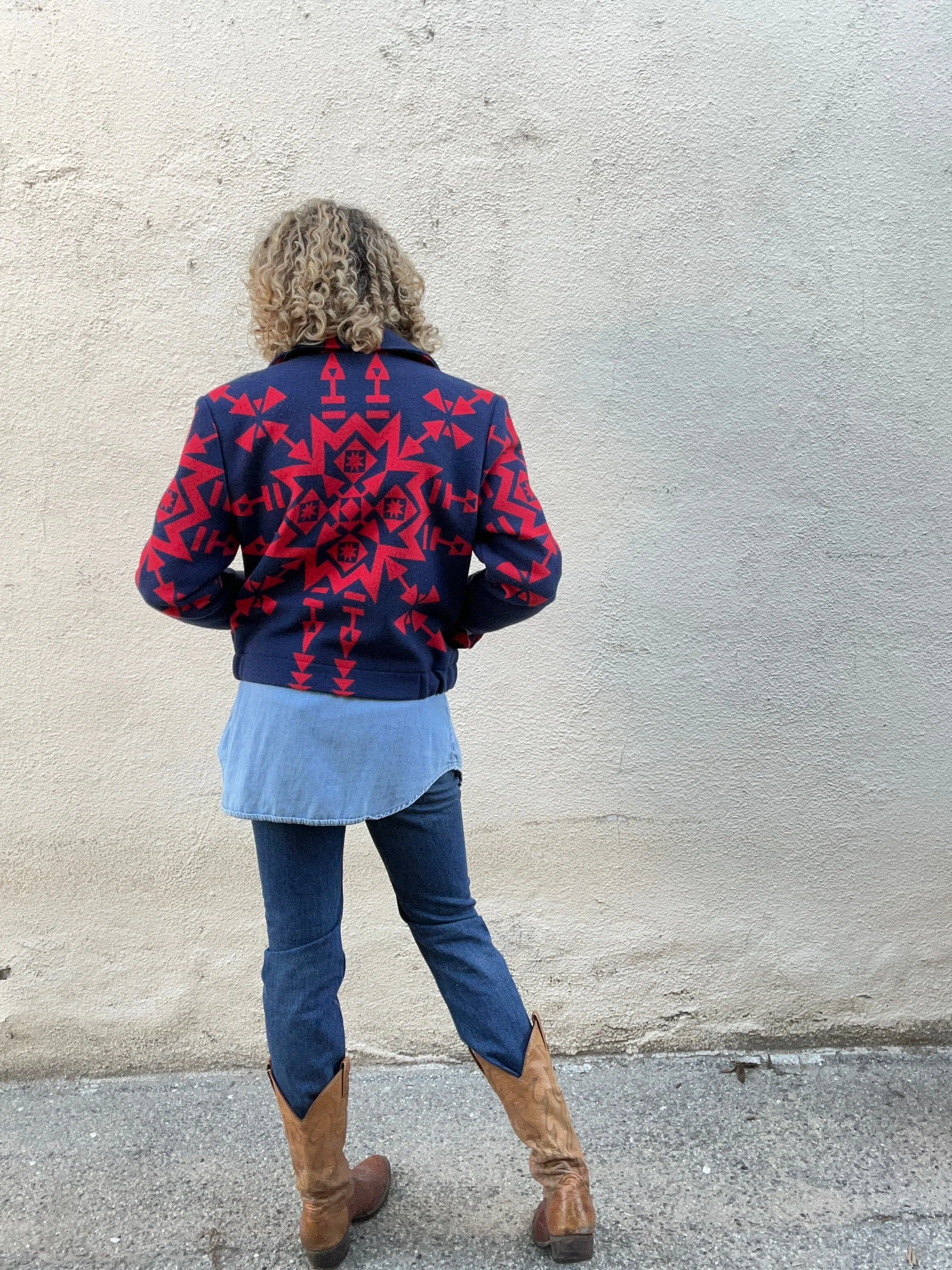 Vintage Pendleton Blanket Coat