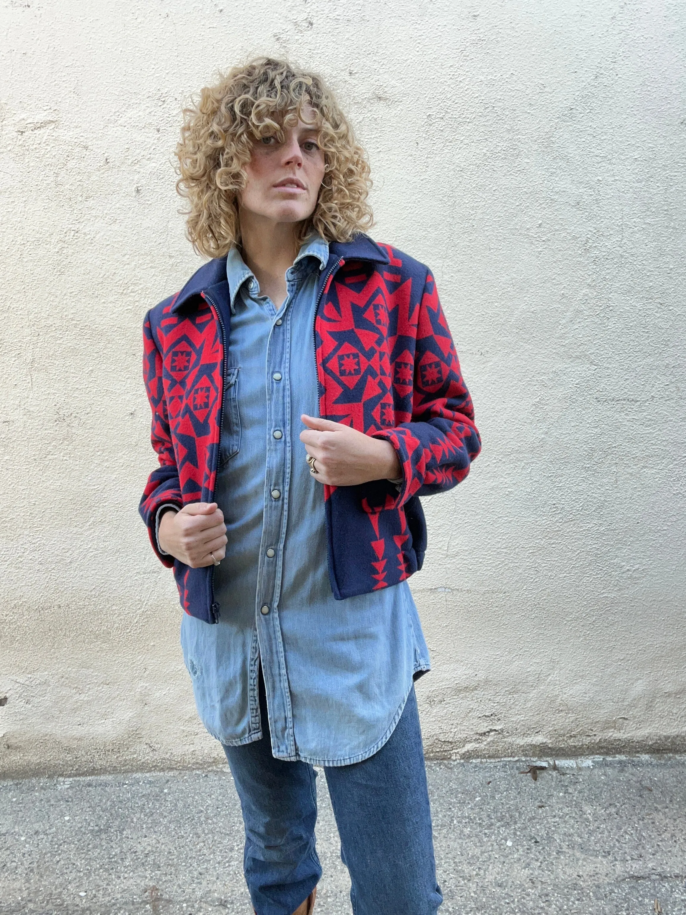 Vintage Pendleton Blanket Coat
