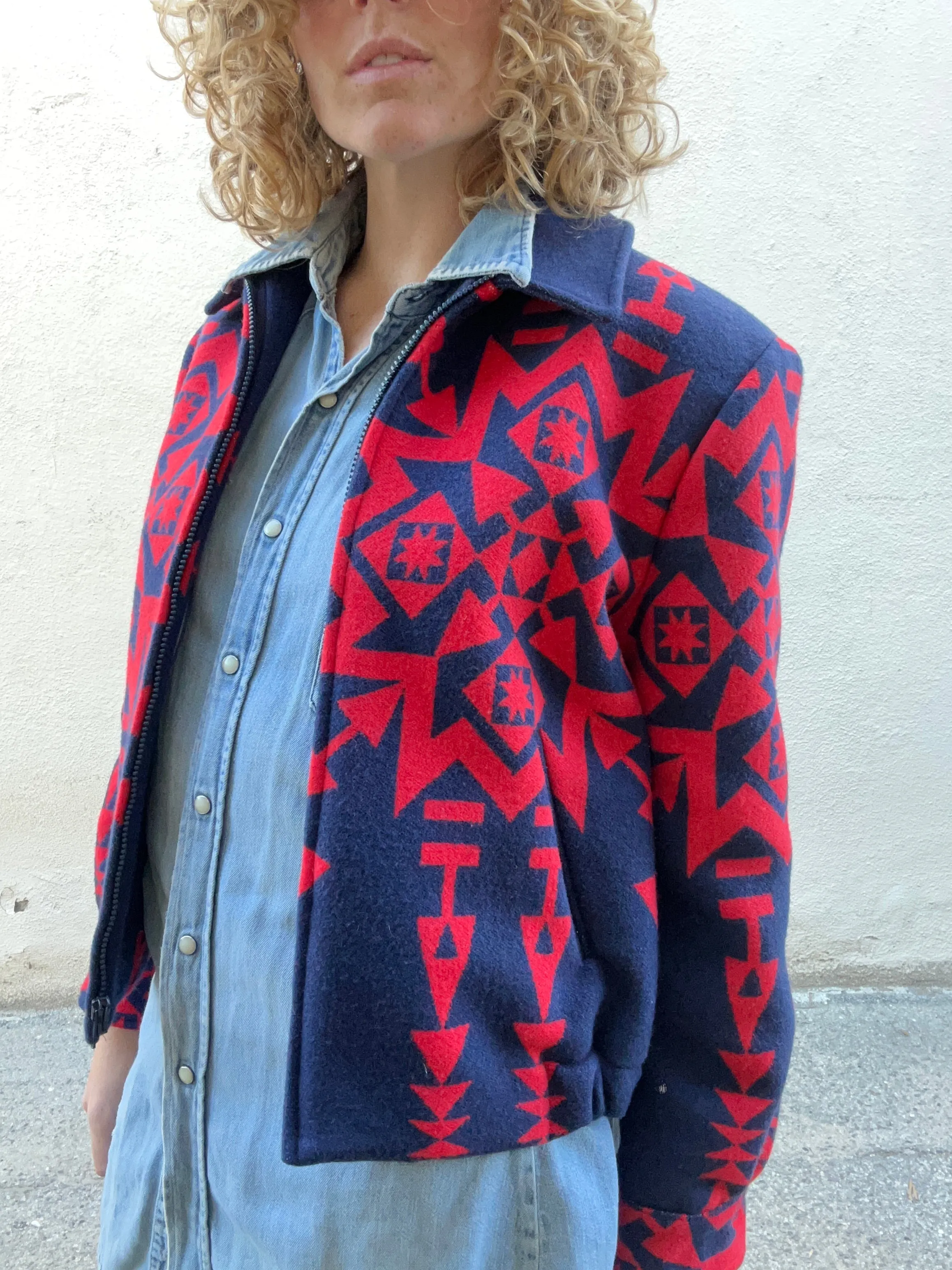Vintage Pendleton Blanket Coat