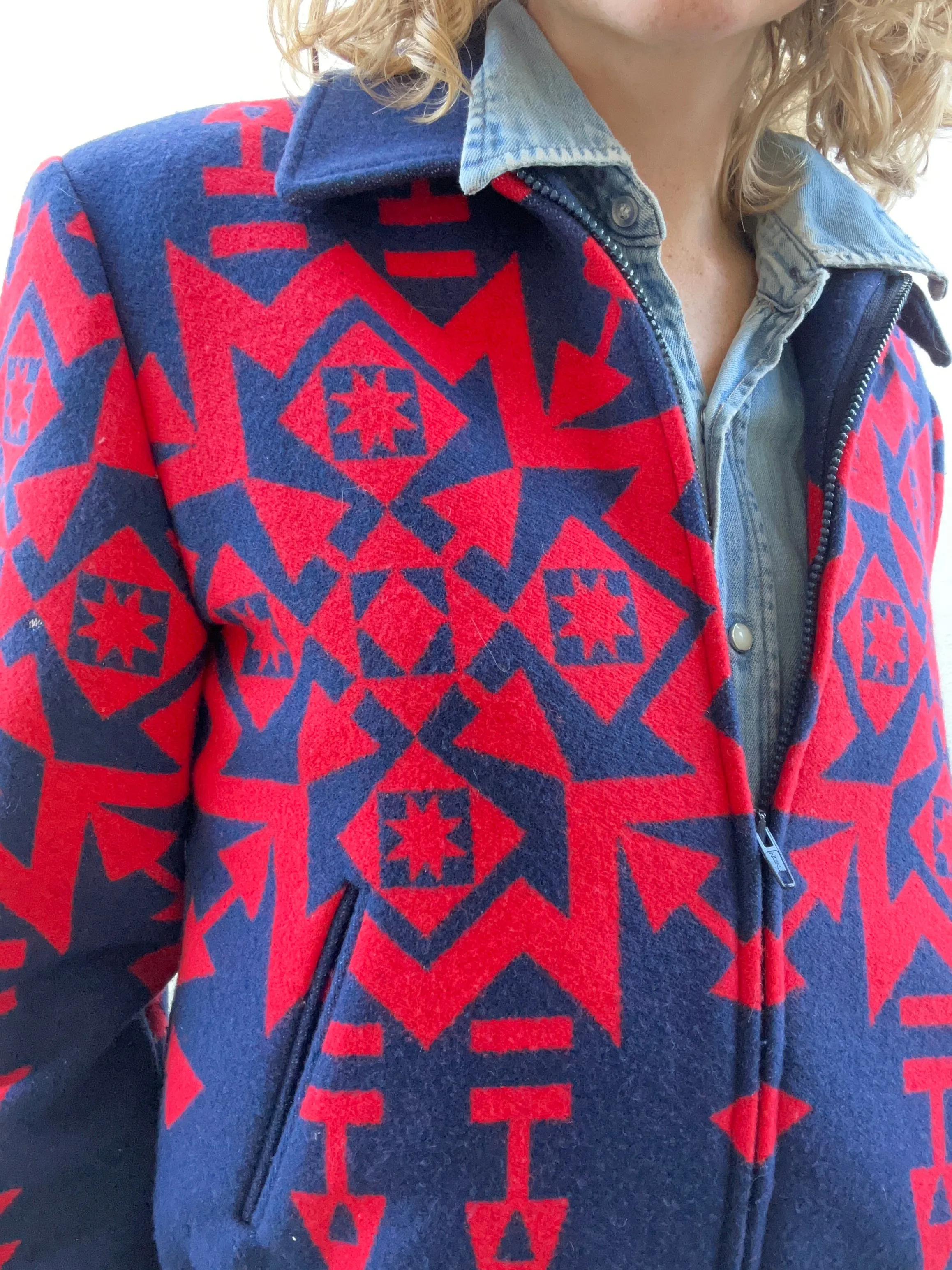 Vintage Pendleton Blanket Coat