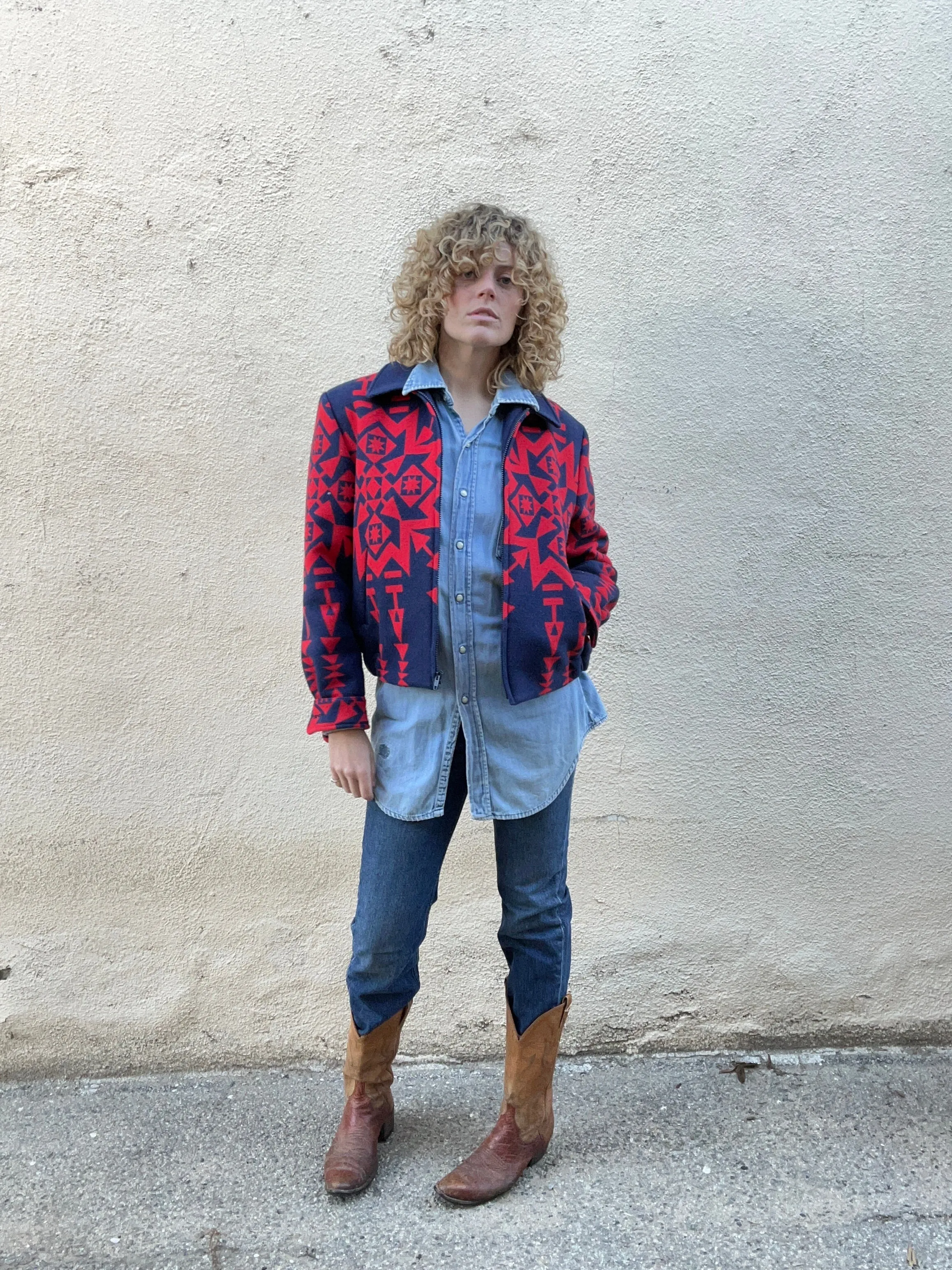 Vintage Pendleton Blanket Coat