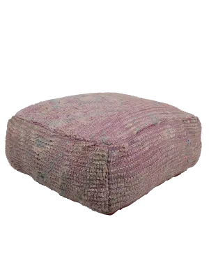 Vintage  Rhamna Pouf -  Pastel Amethyst