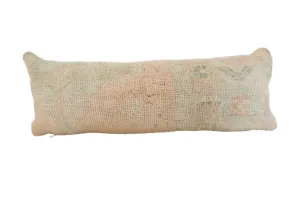 Vintage Rug Fragment Lumbar Pillow