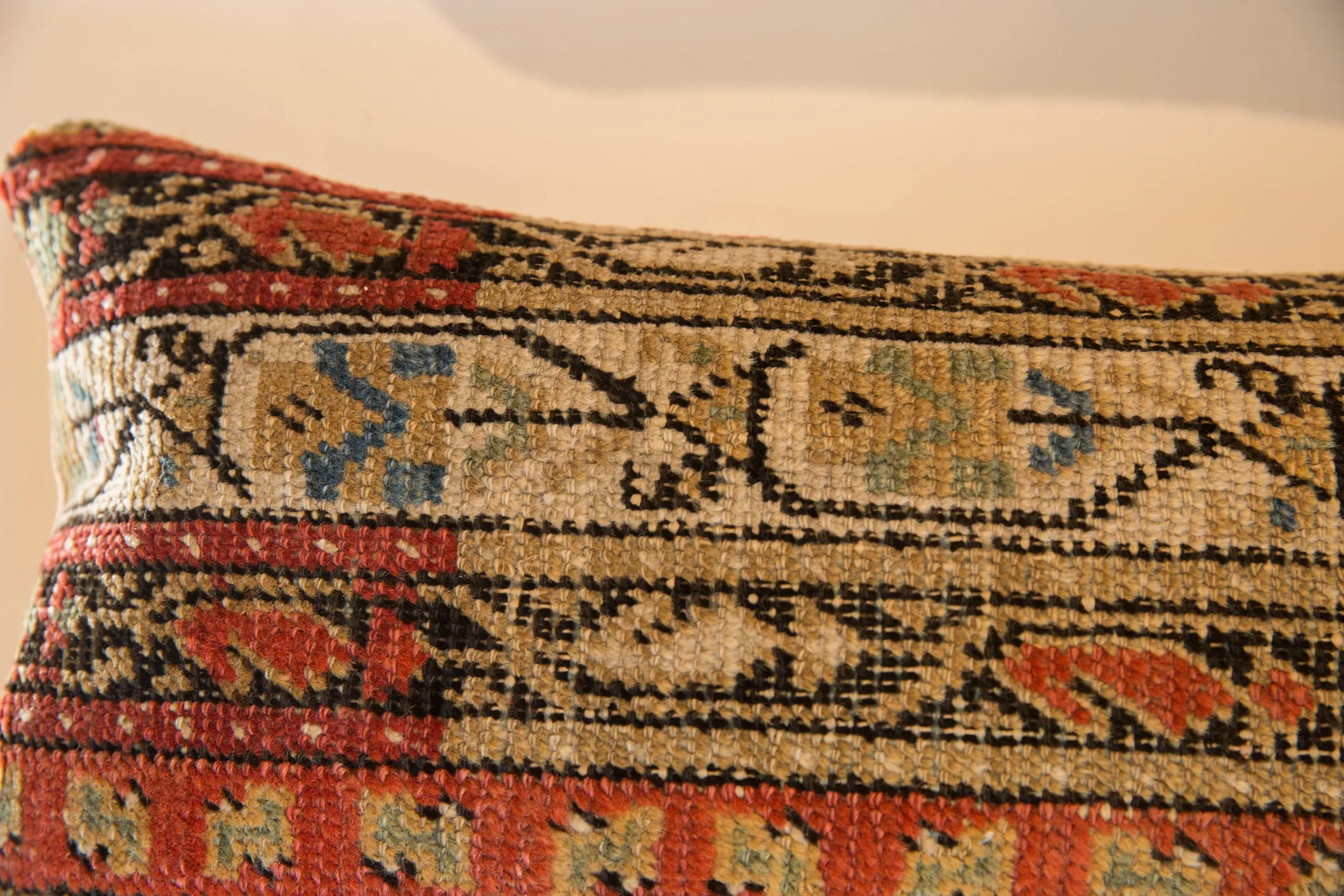 Vintage Rug Fragment Pillow