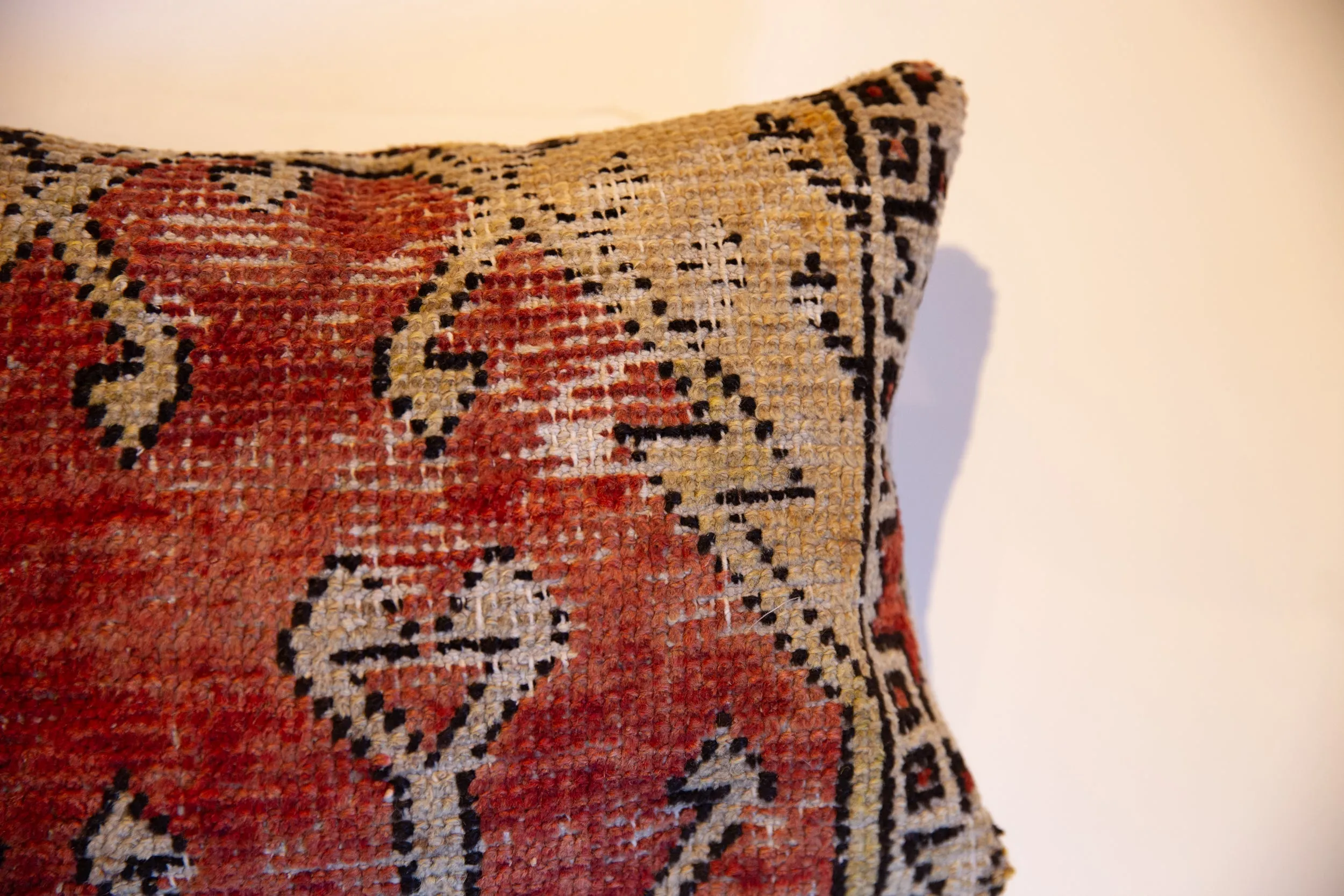 Vintage Rug Fragment Pillow