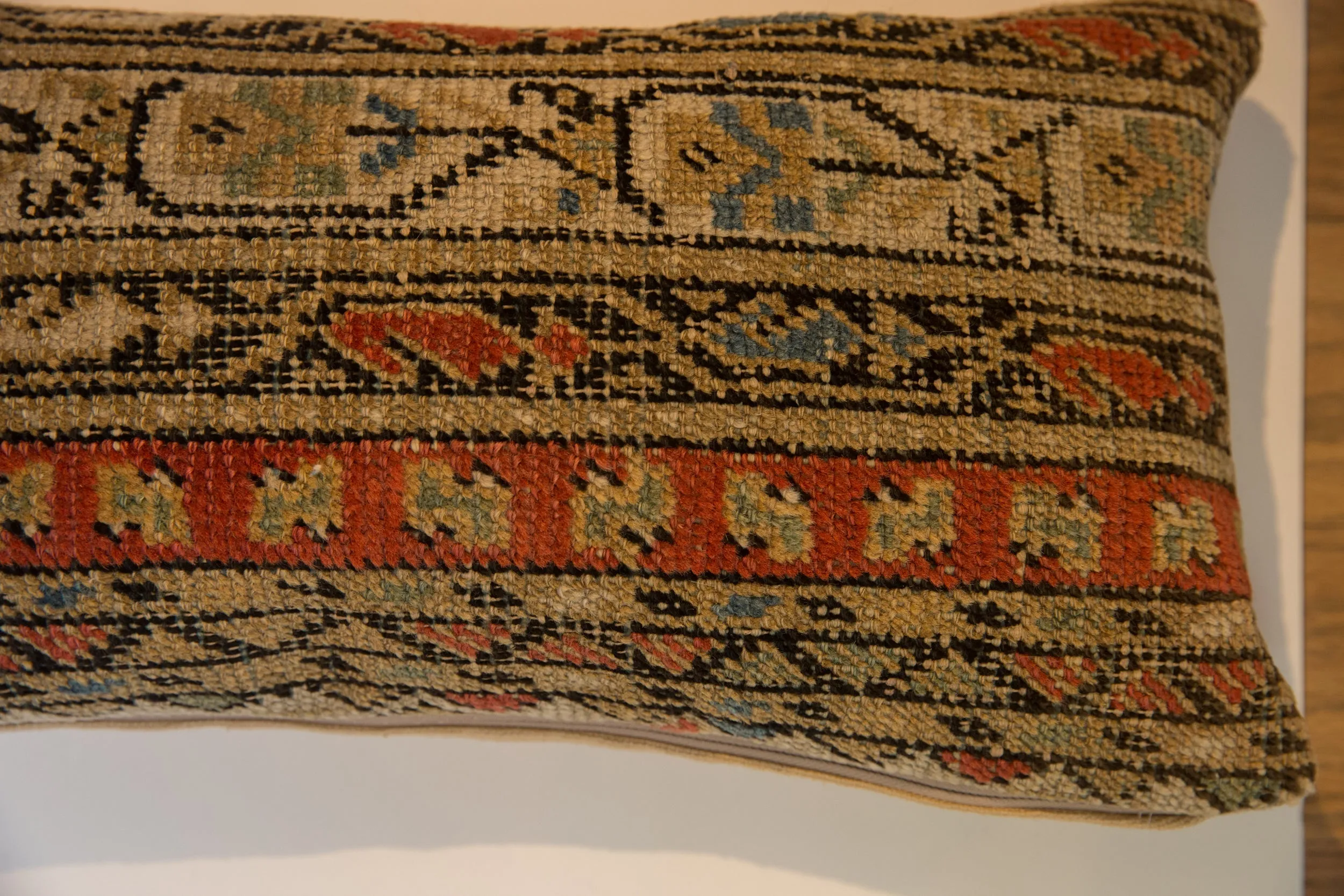 Vintage Rug Fragment Pillow