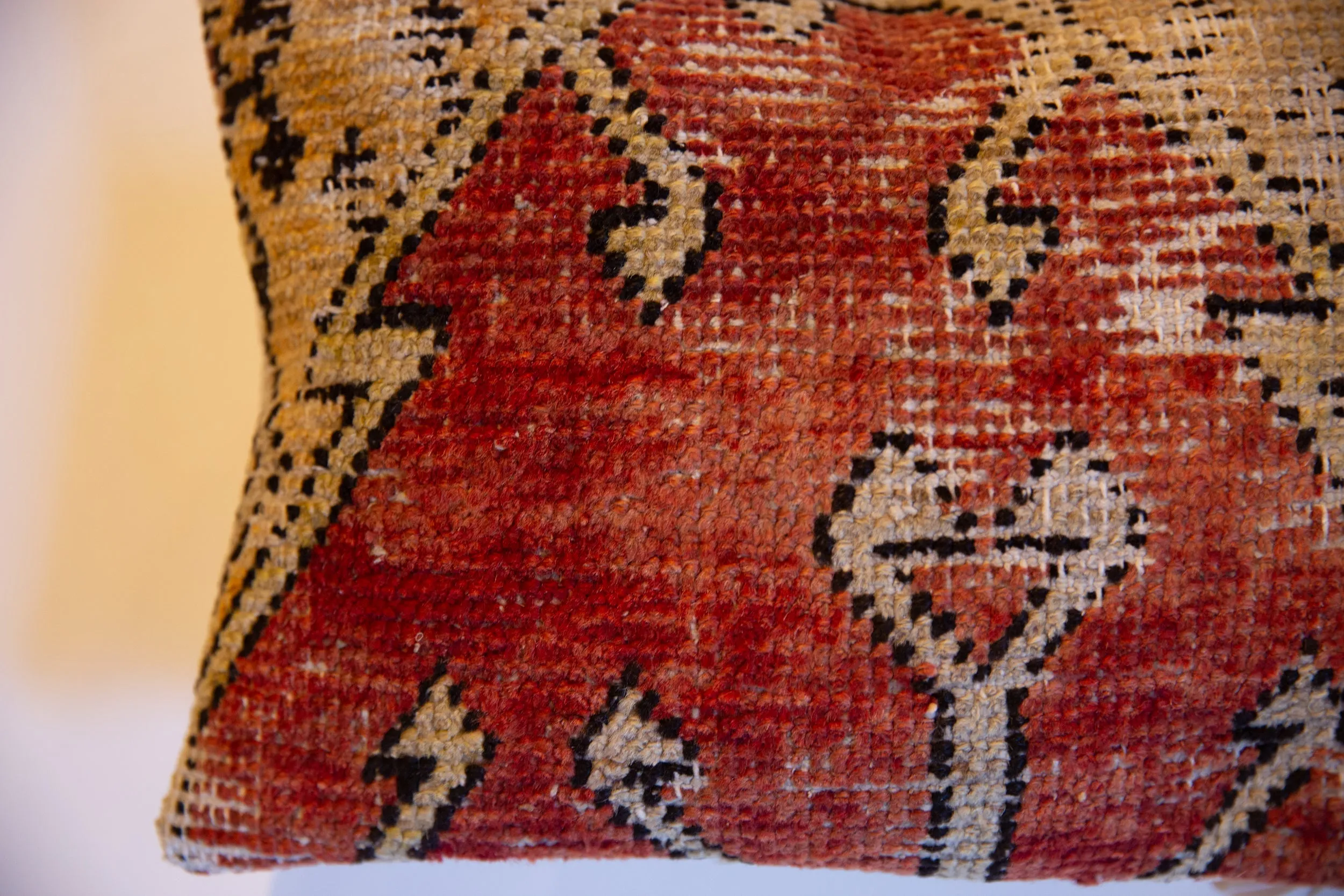 Vintage Rug Fragment Pillow