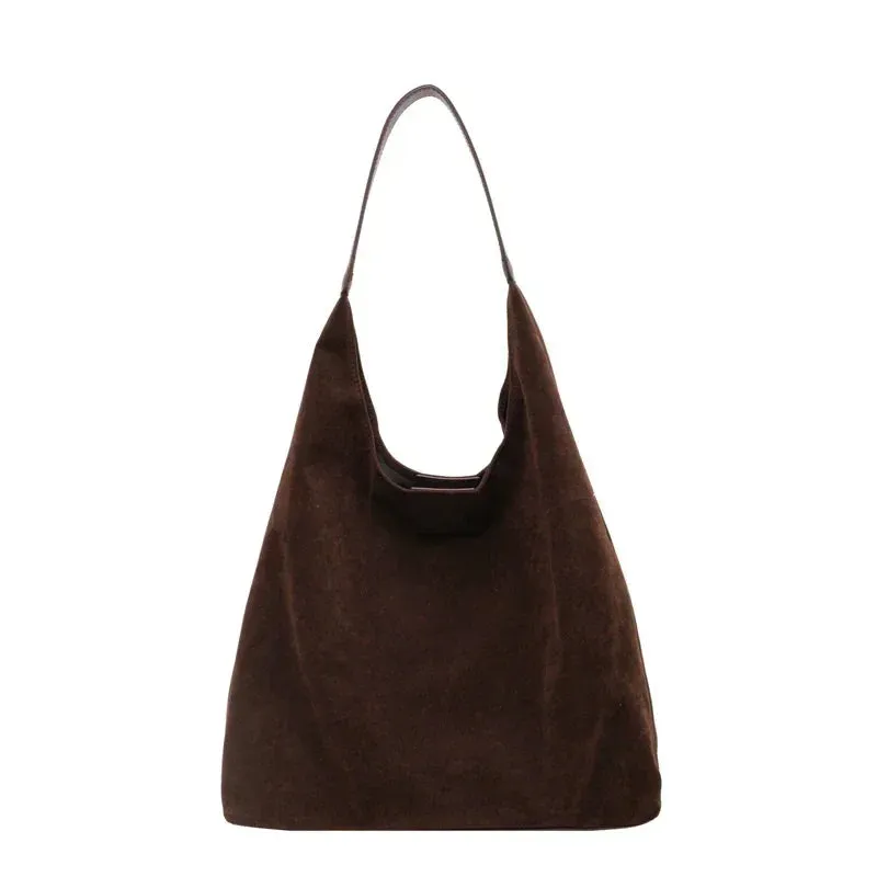 Vintage Women's Suede Shoulder Bag